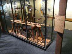 Independence Seaport Museum interior with paintings and maritime exhibits