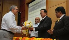 Union Minister Dr. Subhash Bhamre at IIT Bombay foundation stone ceremony