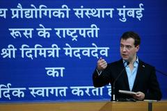 Dmitry Medvedev visiting Indian Institute of Technology