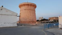 Sunrise view of Torre de la Illeta de l'Horta in El Campello