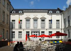 Place Royale in Brussels with Hôtel de Spangen