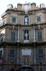 Quattro Canti in Palermo, Italy