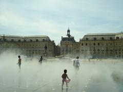 Bordeaux cityscape on a sunny day