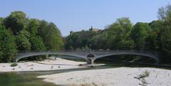 Kabelsteg bridge in Munich