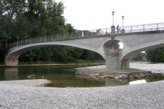 Kabelsteg bridge in Munich