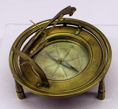 Equatorial sundial by Giovanni Savoia, Florence, 1765, on display at Museo Galileo