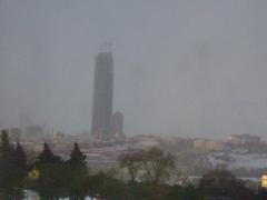 Istanbul Sapphire and Mövenpick Hotel with clear sky