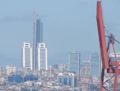 Scenic view of Istanbul with prominent architectural structures