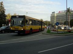 Ikarus 435.05 bus in Śródmieście, Warsaw