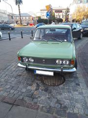 I generation Polski Fiat 125p in Warsaw