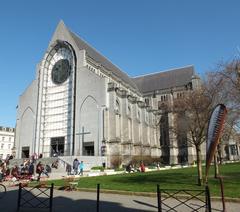 Lille Cathedral exterior view