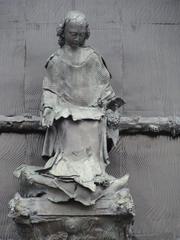 Cathédrale Notre-Dame de la Treille statue of the Virgin in Lille, France