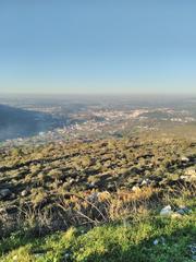 Panoramic view of Porto de Mós from Serra Ventoso