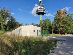 Wiener Stadtwanderweg 1 with Sender Kahlenberg and Kronprinzessin Stefanie-Warte in Vienna, Austria