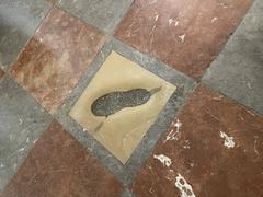 Devil's footprint in Munich Cathedral