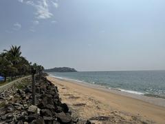 Beach in Thiruvananthapuram at the Taj Green Cove