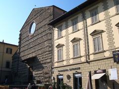 Arezzo Church of San Francesco exterior view