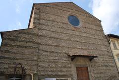 Arezzo San Francesco church with frescoes