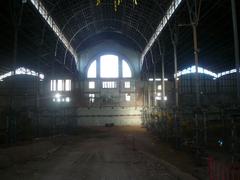 El Mercat del Ninot during renovation works in Barcelona