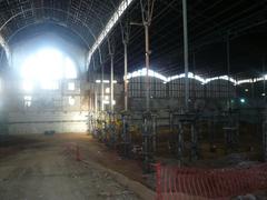 El Mercat del Ninot during renovation works