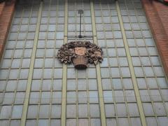 El Mercat del Ninot during renovation works in Barcelona