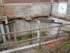 Mercat del Ninot under renovation in Barcelona