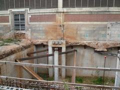 Mercat del Ninot under renovation in Barcelona