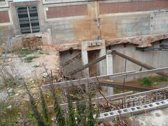 Mercat del Ninot under renovation in Barcelona