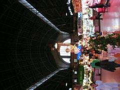 interior of Mercat del Ninot in Barcelona before renovation