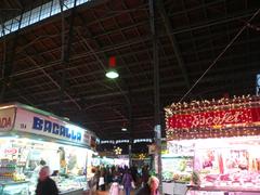 Interior view of Mercat del Ninot before renovation works