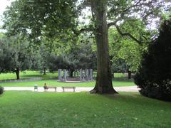 Ring der Statuen sculpture by Georg Kolbe in Rothschildpark, Frankfurt am Main