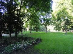 Rothschildpark in Frankfurt am Main, Germany