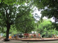 Rothschildpark playground in Frankfurt