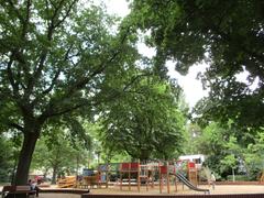 Rothschildpark playground in Frankfurt am Main