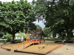 Rothschildpark playground in Frankfurt am Main