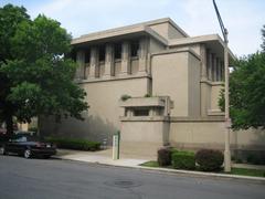 Unity Temple designed by Frank Lloyd Wright