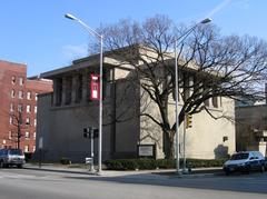 Exterior view of Unity Temple in Oak Park