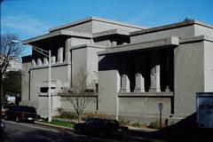 Unity Temple designed by Frank Lloyd Wright