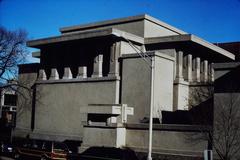 Unity Temple designed by Frank Lloyd Wright