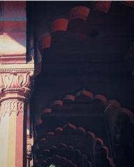 Arches of Diwan-i-Aam at Red Fort, Delhi