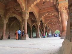 Diwan-i-Aam at the Red Fort in Delhi