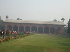 A view inside the Red Fort in Delhi, India