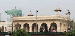 Dawat-i-Khas under repair by the ASI