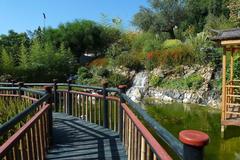 Japanese Garden in Molino de Inca Botanical Garden, Torremolinos, Andalusia