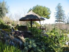 Botanic garden Molino de Inca in Torremolinos, Spain