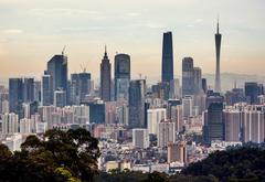 Guangzhou skyline at night