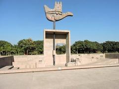 Open Hand Monument in Chandigarh Capitol Complex