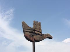 Open Hand Monument in Chandigarh