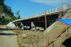 Bilay Bridge under construction