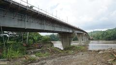 Agusan Bridge built in 2023 connecting Butuan City to Malaybalay, Bukidnon